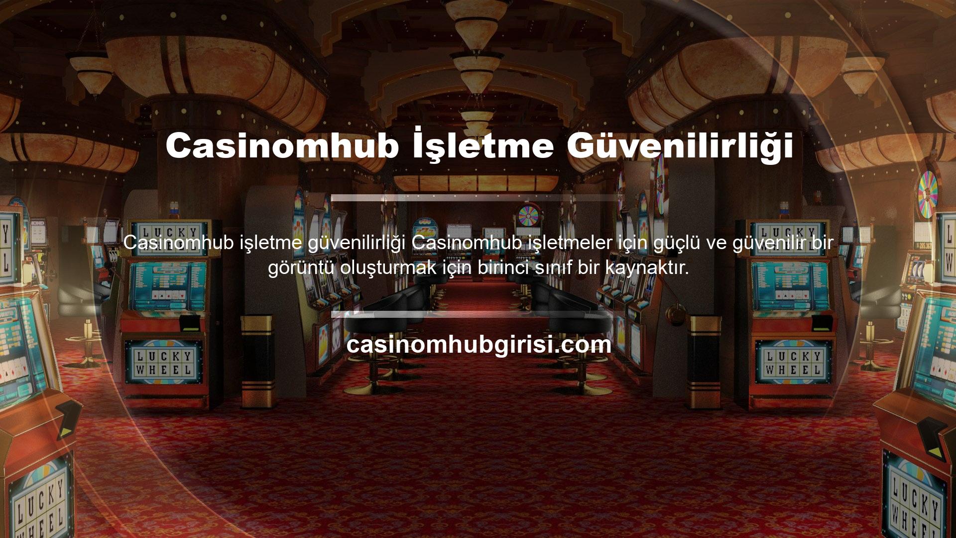 Casinomhub şimdi doğru yerde, ancak bu sitenin daha iyi yerlere taşınacağına ve zirveye ulaşacağına inanıyorum